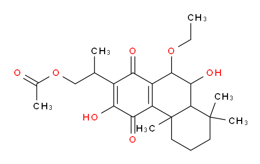 1,4-Phenanthrenedione, 2-[2-(acetyloxy)-1-methylethyl]-10-ethoxy-4b,5,6,7,8,8a,9,10-octahydro-3,9-dihydroxy-4b,8,8-trimethyl- (9CI)
