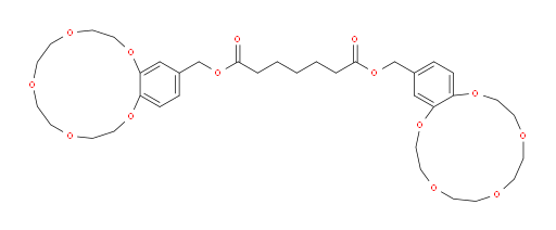 Heptanedioic acid, 1,7-bis[(2,3,5,6,8,9,11,12-octahydro-1,4,7,10,13-benzopentaoxacyclopentadecin-15-yl)methyl] ester (ACI)