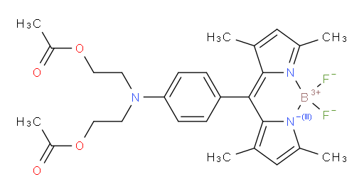 Boron, [[2,2′-[[4-[(3,5-dimethyl-1H-pyrrol-2-yl-κN)(3,5-dimethyl-2H-pyrrol-2-ylidene-κN)methyl]phenyl]imino]di-2,1-ethanediyl diacetato](1-)]difluoro-, (T-4)- (9CI)