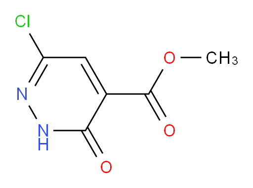 Methyl 6-chloro-2,3-dihydro-3-oxo-4-pyridazinecarboxylate (ACI)