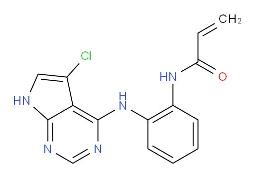 N-[2-[(5-Chloro-7H-pyrrolo[2,3-d]pyrimidin-4-yl)amino]phenyl]-2-propenamide (ACI)