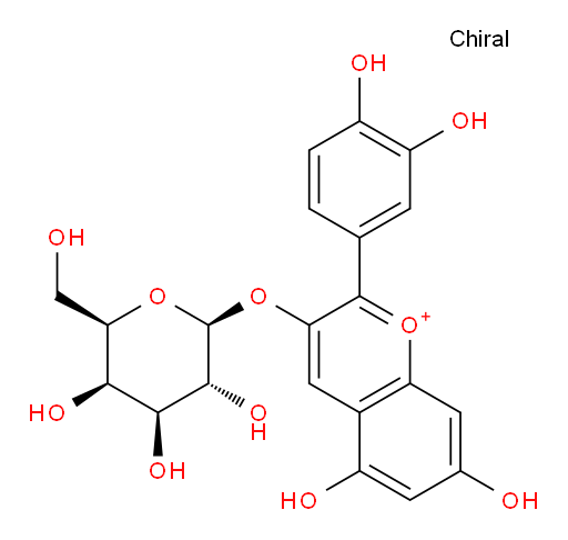 Cyanidin 3-O-β-D-galactoside