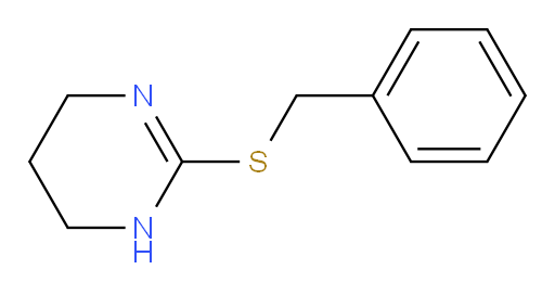 1,4,5,6-Tetrahydro-2-[(phenylmethyl)thio]pyrimidine (ACI)
