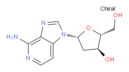 1-(2-Deoxy-β-D-erythro-pentofuranosyl)-1H-imidazo[4,5-c]pyridin-4-amine (ACI)
