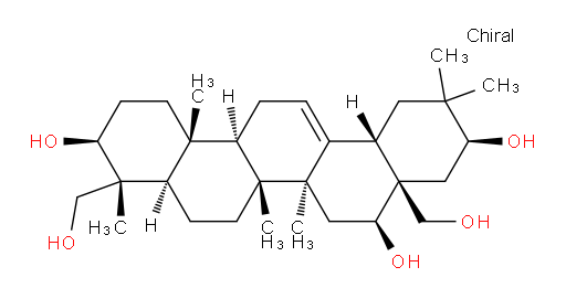 (3β,4α,16β,21β)-Olean-12-ene-3,16,21,23,28-pentol (ACI)