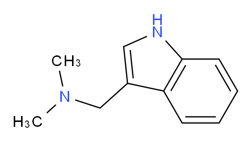 1-(1H-indol-3-yl)-N,N-dimethylmethanamine