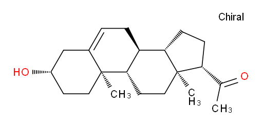 1-((3S,8S,9S,10R,13S,14S,17S)-3-hydroxy-10,13-dimethyl-2,3,4,7,8,9,10,11,12,13,14,15,16,17-tetradecahydro-1H-cyclopenta[a]phenanthren-17-yl)ethanone