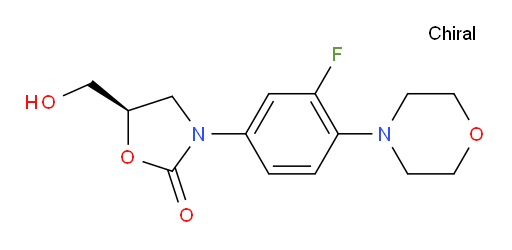 (R)-3-(3-fluoro-4-morpholinophenyl)-5-(hydroxymethyl)oxazolidin-2-one