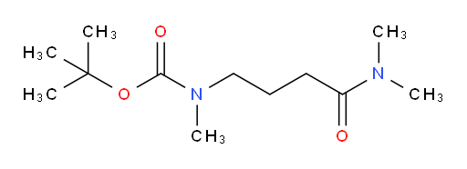 tert-butyl N-[3-(dimethylcarbamoyl)propyl]-N-methylcarbamate