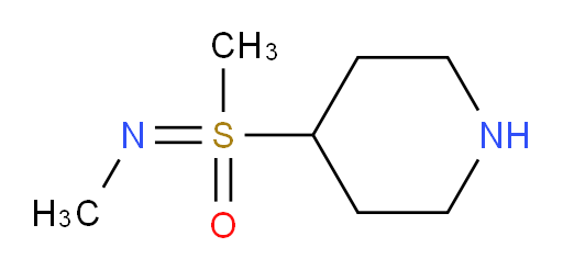 methyl[methyl(oxo)(piperidin-4-yl)-lambda6-sulfanylidene]amine