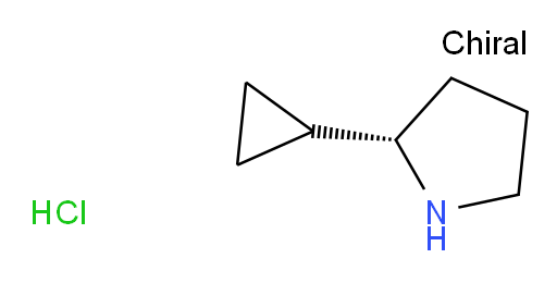 (2S)-2-cyclopropylpyrrolidine hydrochloride