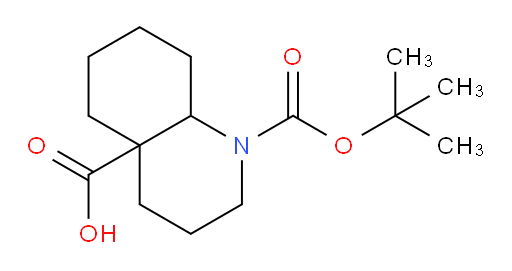 1-[(tert-butoxy)carbonyl]-decahydroquinoline-4a-carboxylic acid
