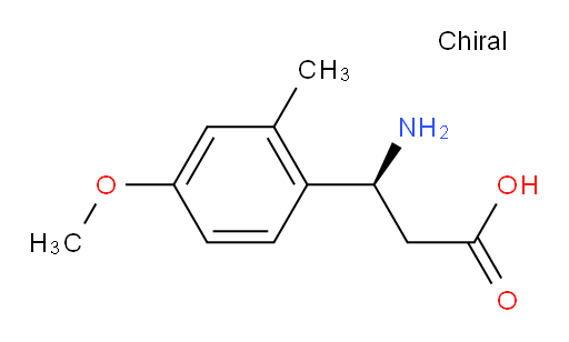 (3S)-3-amino-3-(4-methoxy-2-methylphenyl)propanoic acid