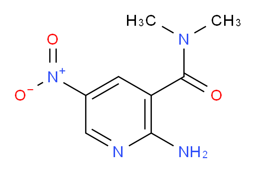 2-amino-N,N-dimethyl-5-nitropyridine-3-carboxamide