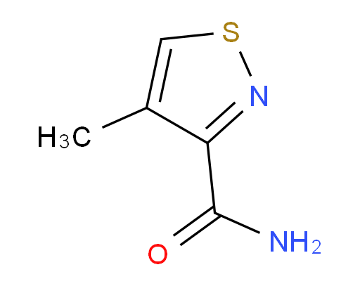 4-methyl-1,2-thiazole-3-carboxamide