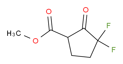 methyl 3,3-difluoro-2-oxocyclopentane-1-carboxylate