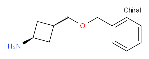 (1r,3r)-3-[(benzyloxy)methyl]cyclobutan-1-amine