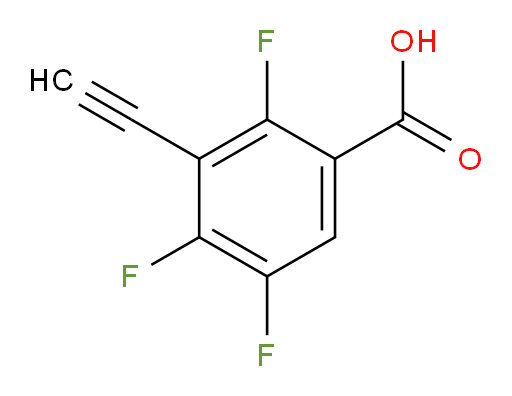 3-ethynyl-2,4,5-trifluorobenzoic acid