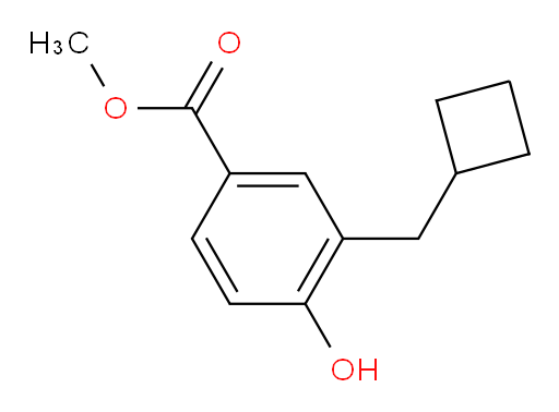 methyl 3-(cyclobutylmethyl)-4-hydroxybenzoate