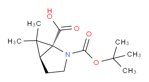 rac-(1R,5R)-2-[(tert-butoxy)carbonyl]-6,6-dimethyl-2-azabicyclo[3.1.0]hexane-1-carboxylic acid