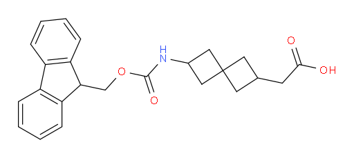 2-[6-({[(9H-fluoren-9-yl)methoxy]carbonyl}amino)spiro[3.3]heptan-2-yl]acetic acid