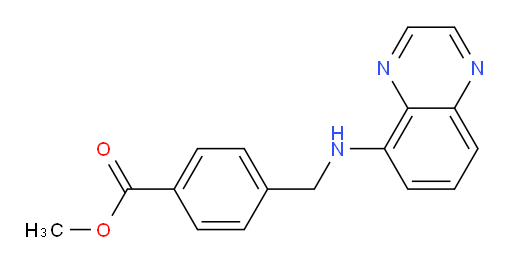 methyl 4-{[(quinoxalin-5-yl)amino]methyl}benzoate