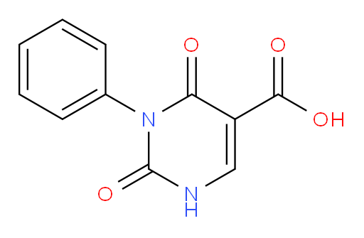 2,4-dioxo-3-phenyl-1,2,3,4-tetrahydropyrimidine-5-carboxylic acid