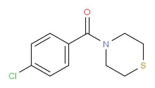 4-(4-chlorobenzoyl)thiomorpholine