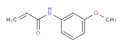 N-(3-methoxyphenyl)prop-2-enamide