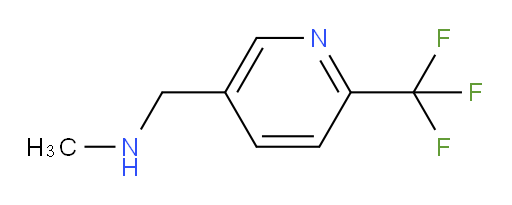 methyl({[6-(trifluoromethyl)pyridin-3-yl]methyl})amine