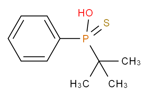 tert-butyl(hydroxy)phenyl-lambda5-phosphanethione