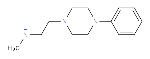 methyl[2-(4-phenylpiperazin-1-yl)ethyl]amine