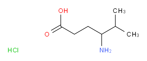 4-amino-5-methylhexanoic acid hydrochloride