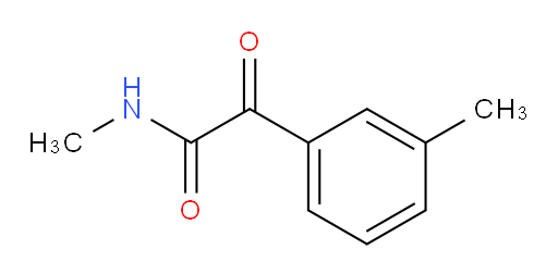 N-methyl-2-(3-methylphenyl)-2-oxoacetamide