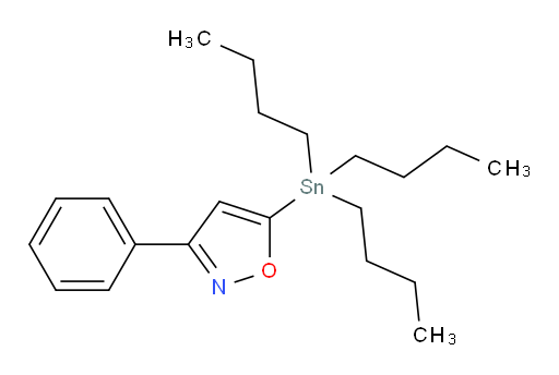 3-phenyl-5-(tributylstannyl)-1,2-oxazole