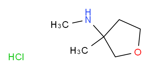 N,3-dimethyloxolan-3-amine hydrochloride