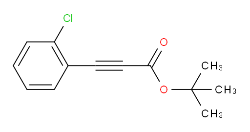 tert-butyl 3-(2-chlorophenyl)prop-2-ynoate