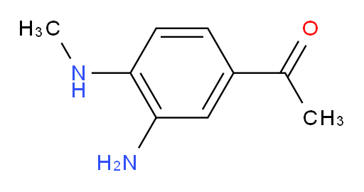 1-[3-amino-4-(methylamino)phenyl]ethan-1-one