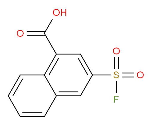 3-(fluorosulfonyl)naphthalene-1-carboxylic acid
