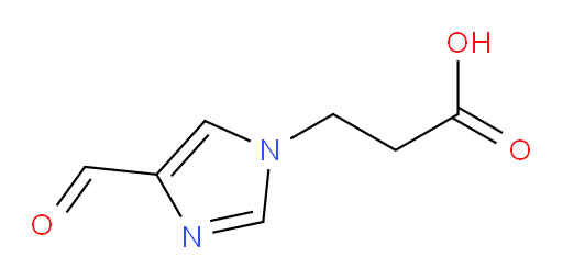 3-(4-formyl-1H-imidazol-1-yl)propanoic acid
