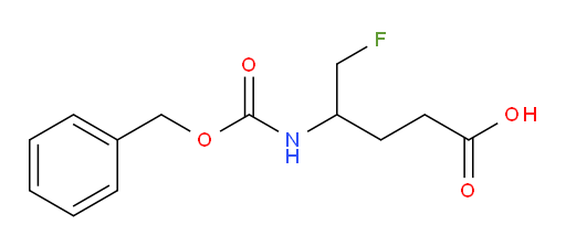 4-{[(benzyloxy)carbonyl]amino}-5-fluoropentanoic acid