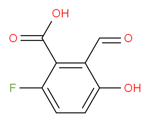 6-fluoro-2-formyl-3-hydroxybenzoic acid