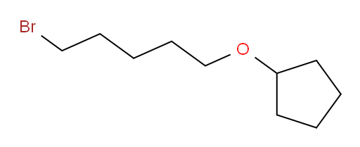 [(5-bromopentyl)oxy]cyclopentane