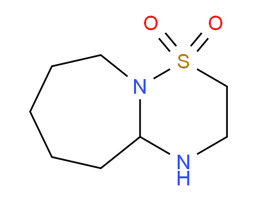 octahydro-1H-4lambda6-[1,2,4]thiadiazino[2,3-a]azepine-4,4-dione