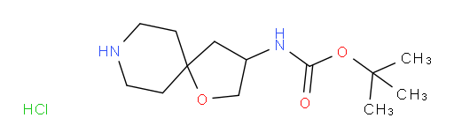 tert-butyl N-{1-oxa-8-azaspiro[4.5]decan-3-yl}carbamate hydrochloride