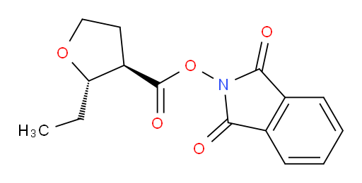 rac-1,3-dioxo-2,3-dihydro-1H-isoindol-2-yl (2R,3S)-2-ethyloxolane-3-carboxylate