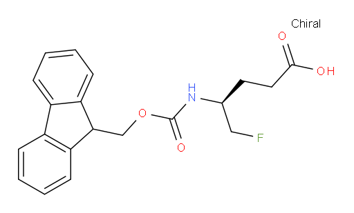 (4S)-4-({[(9H-fluoren-9-yl)methoxy]carbonyl}amino)-5-fluoropentanoic acid