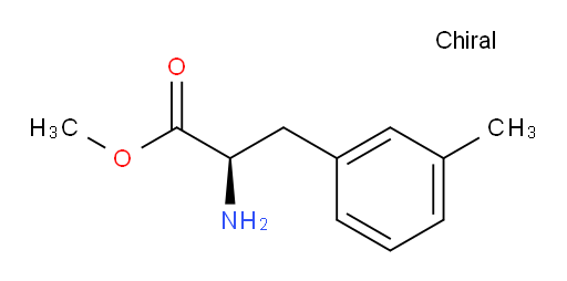 methyl (2R)-2-amino-3-(3-methylphenyl)propanoate