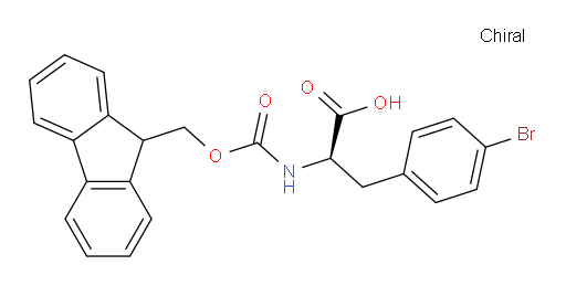 (2R)-3-(4-bromophenyl)-2-({[(9H-fluoren-9-yl)methoxy]carbonyl}amino)propanoic acid