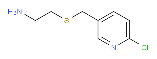 2-{[(6-chloropyridin-3-yl)methyl]sulfanyl}ethan-1-amine